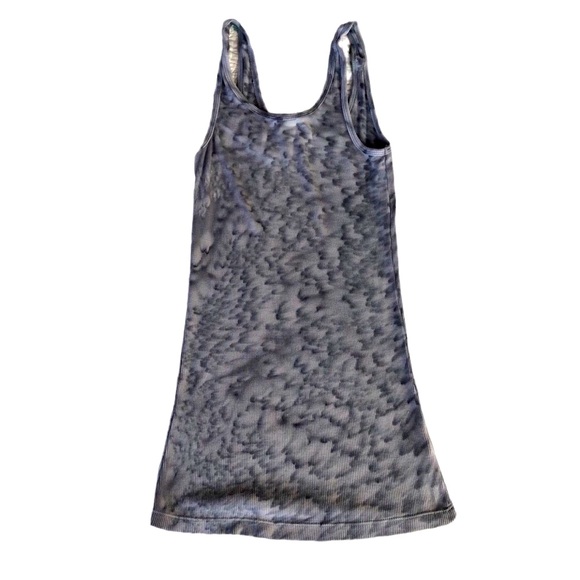 Indah Tops - Indah Gray Tie-dye Tank Dress